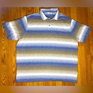 Rowm super soft short sleeve striped polo